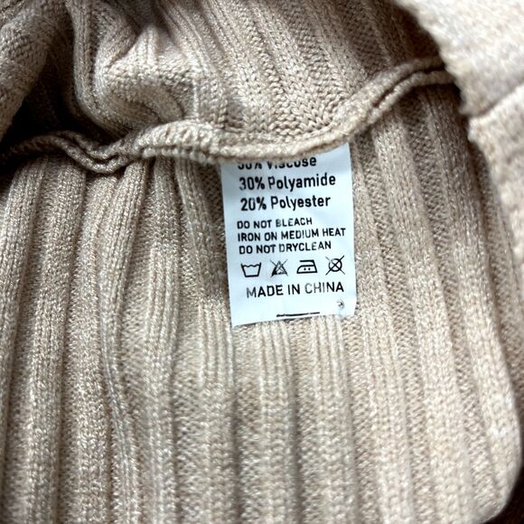 KIRUNDO Sweater Womens Small Cream Long Sleeves Casual Cold Shoulder - Picture 11 of 13